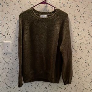 Old Navy Olive Knit Pullover